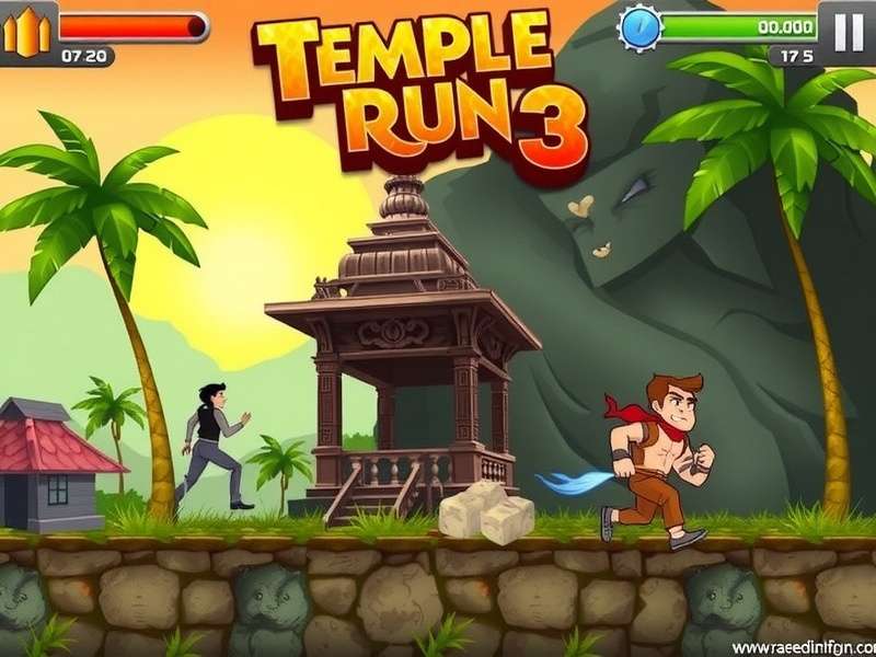 Temple Run 3 Gameplay Screenshot