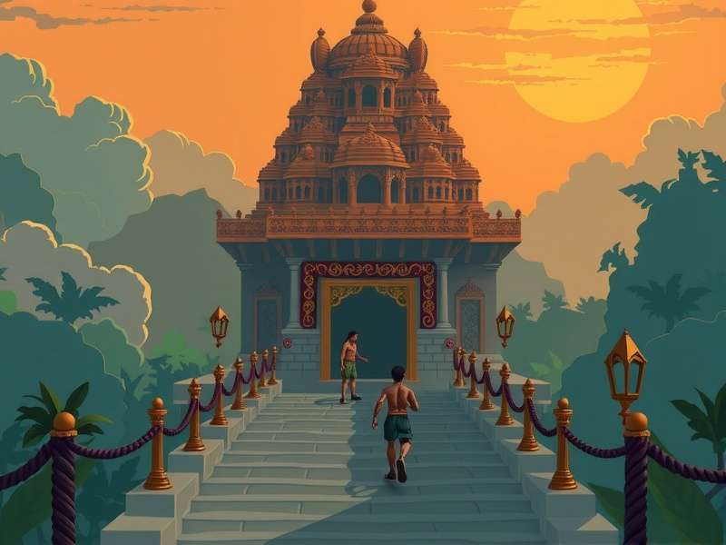 Temple Run Gameplay Screenshot