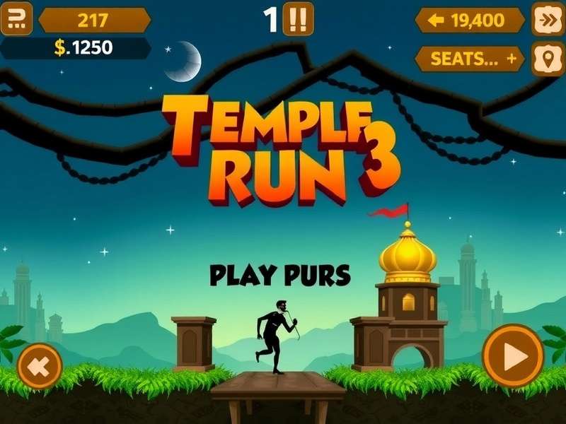 Temple Run 3 Gameplay Screenshot