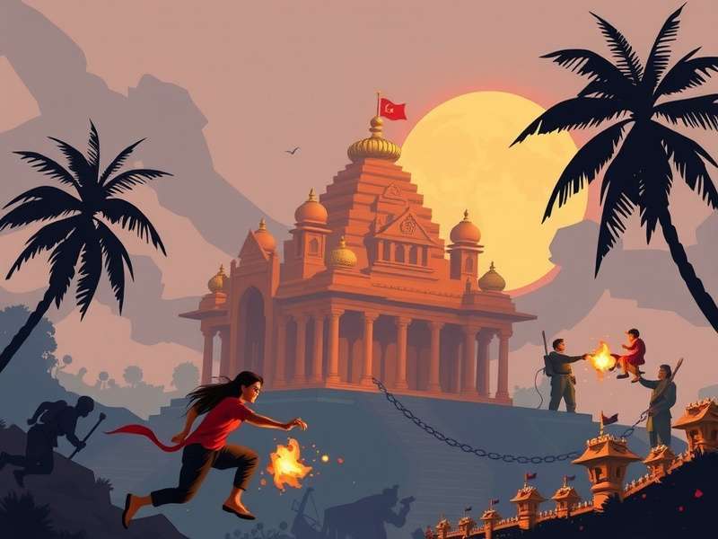Temple Run 911 Games Friday Gameplay Screenshot