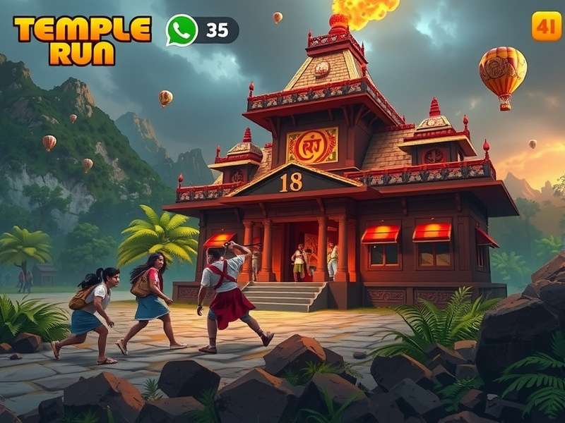 Temple Run Unblocked 2K Draft गेमप्ले
