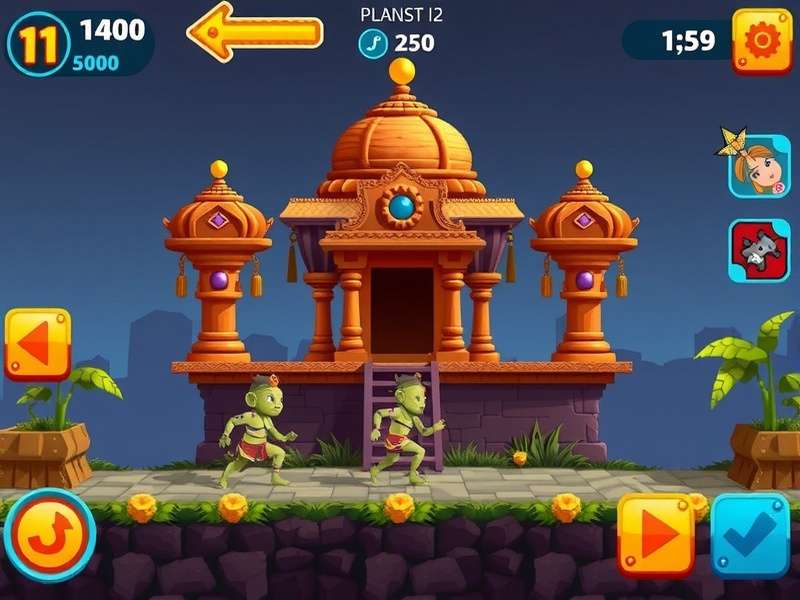 Temple Run Game Screenshot