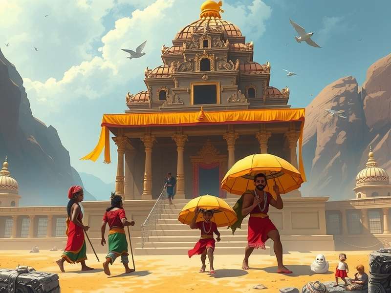 Temple Run characters in different outfits