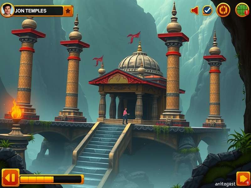 Temple Run Java Edition gameplay screenshot