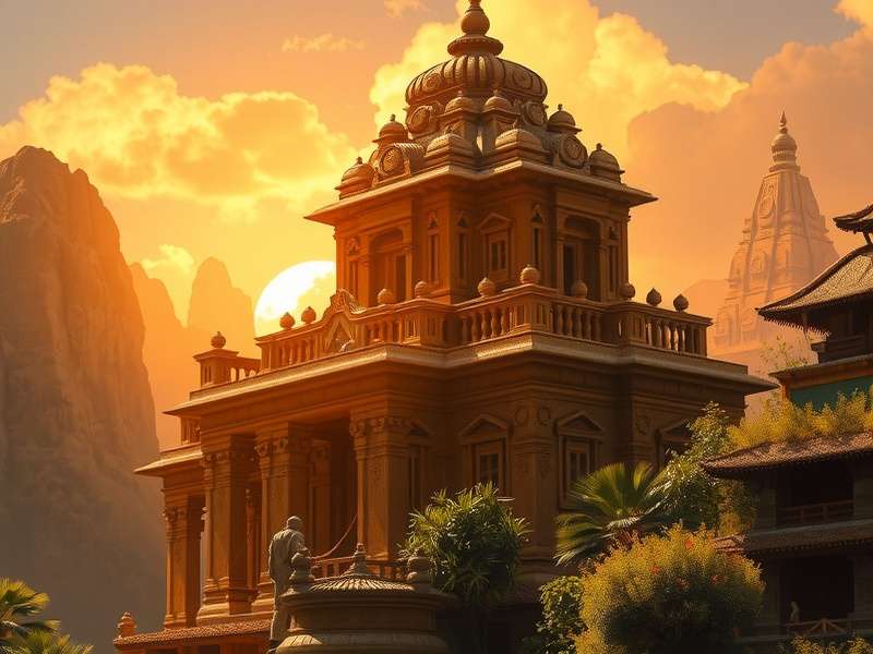Temple Run Macaco Coincidir गेमप्ले