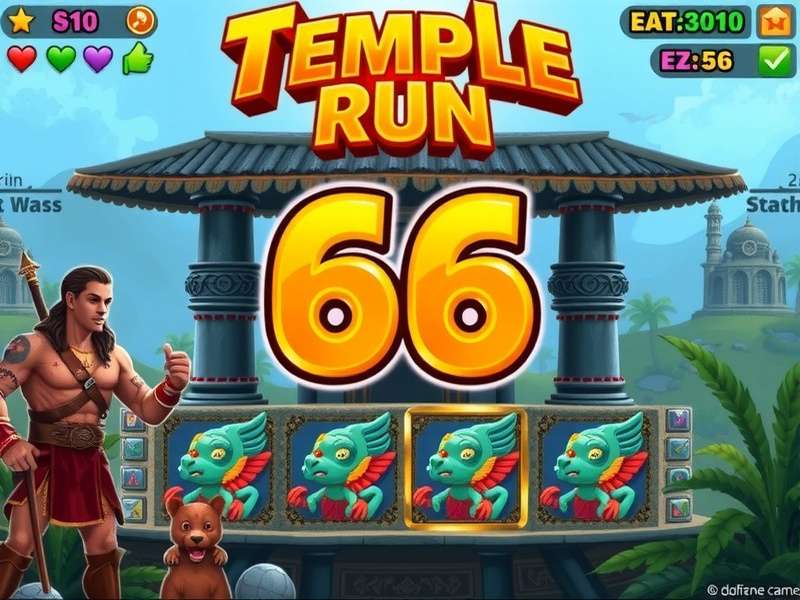 Temple Run 66 EZ Free gameplay screenshot