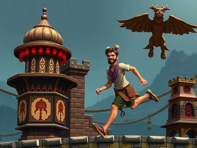 Temple Run Disney Oz Gameplay Screenshot