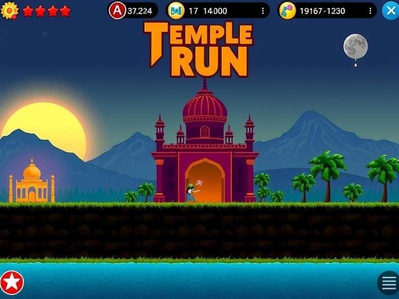 Temple Run Gameplay Screenshot