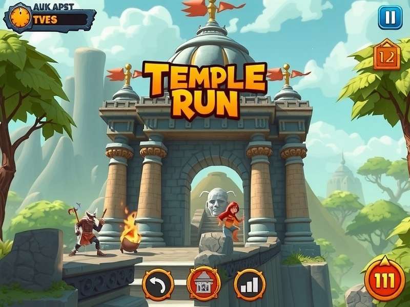 Temple Run Oz Gameplay Screenshot