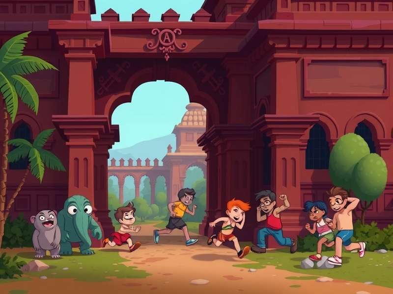 Temple Run Cartoon Wala XX गेमप्ले स्क्रीनशॉट