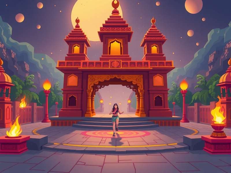 Temple Run Gameplay Screenshot