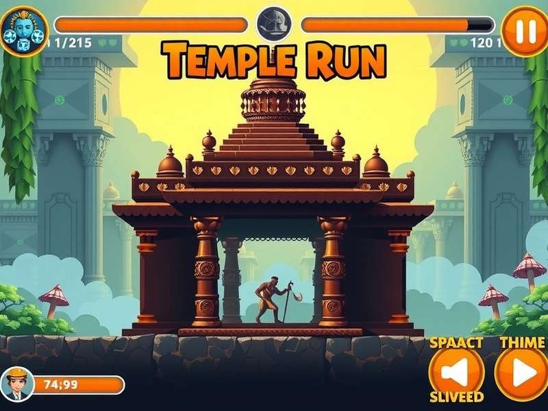 Temple Run Game Free Play Screenshot
