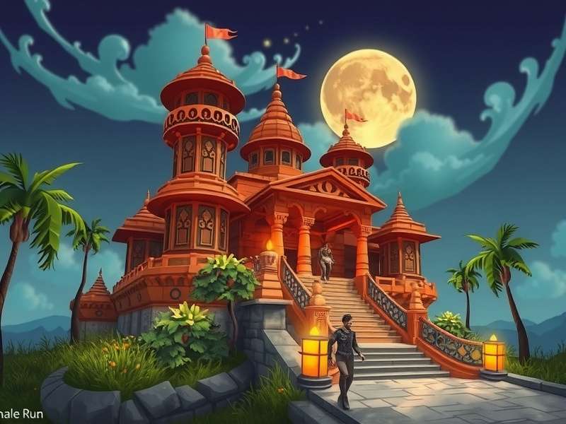Temple Run Oz iPhone Game Screenshot