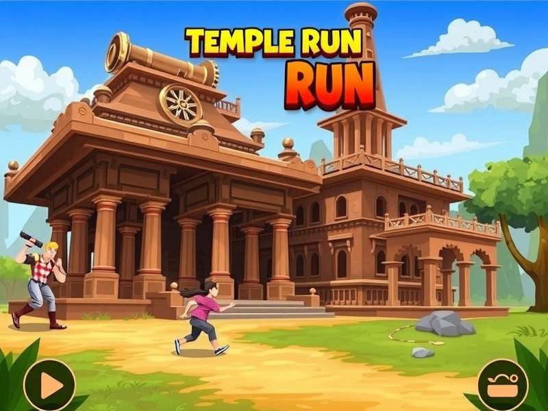 Temple Run Gameplay Screenshot