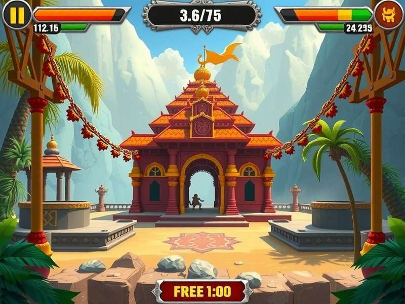 Temple Run Game Screenshot