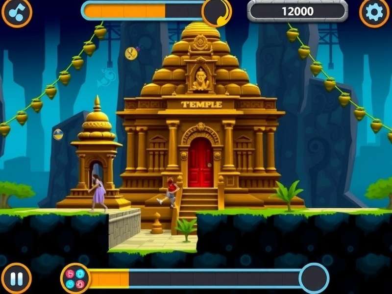 Temple Run 3D Songs 2 गेमप्ले