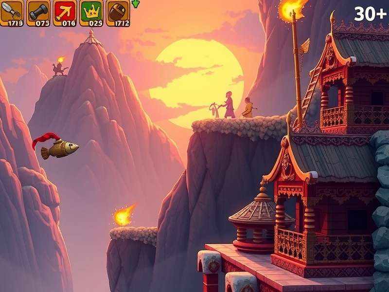 Temple Run Game Comet gameplay screenshot