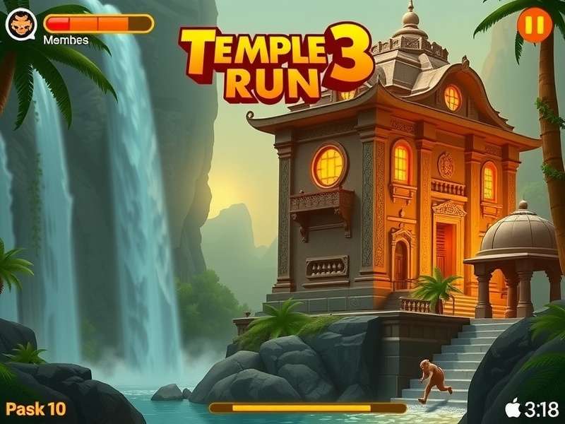 Temple Run 3 iOS 18 iPad Gameplay