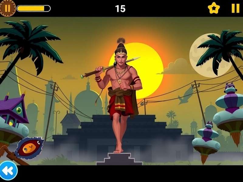 Temple Run Game Screenshot