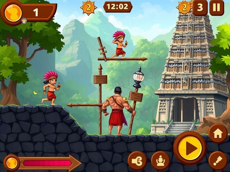 Temple Run Two Game Screenshot