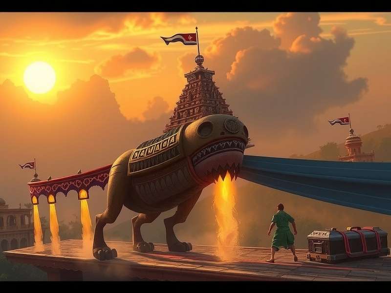 Temple Run Final Ending Scene