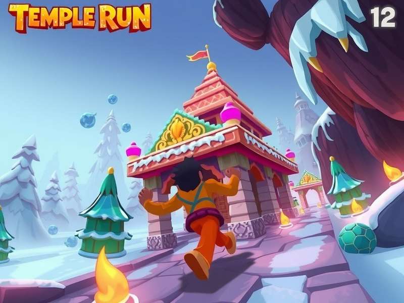 Frozen Temple Run 2 Game Screenshot