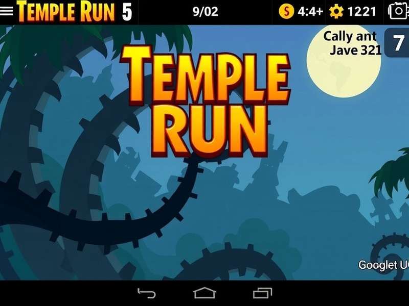 Temple Run 5 Game Screenshot