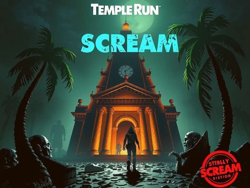 Temple Run Scream Soundtrack CD कवर
