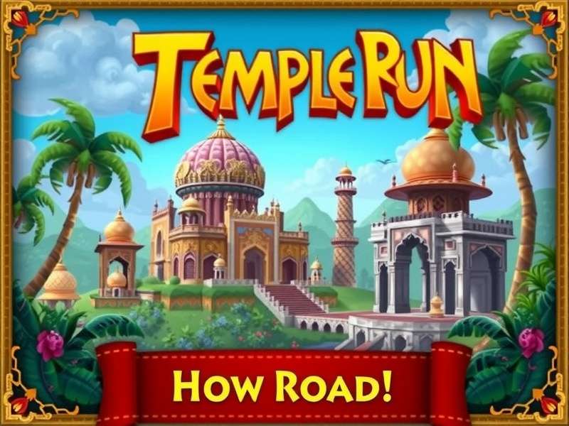 Temple Run 2 Enchanted Palace Gameplay Screenshot