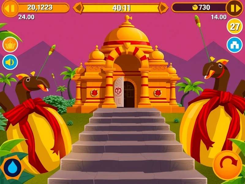 Temple Run Online School Mode गेमप्ले