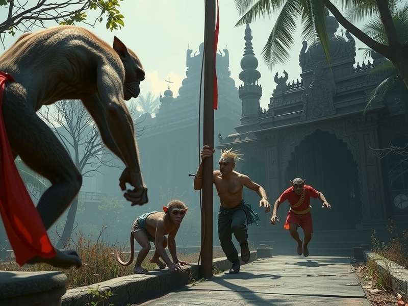 Temple Run Demon Monkeys in action