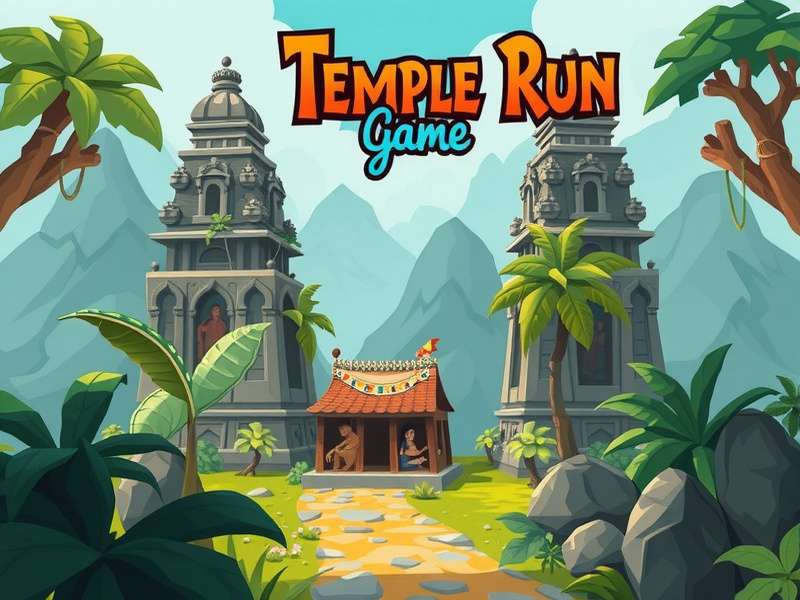 Temple Run Forest Game स्क्रीनशॉट