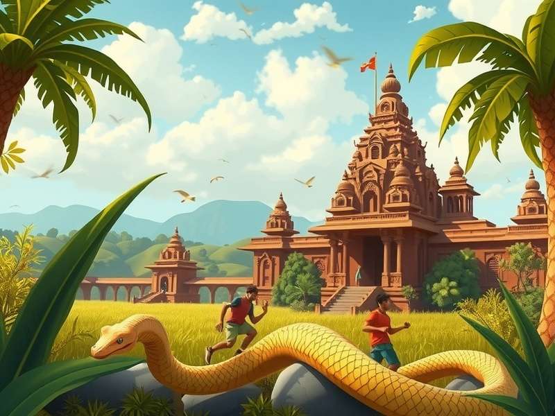 Temple Run 2 Snake Burmese गेमप्ले