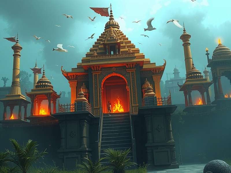 Temple Run Game Screenshot