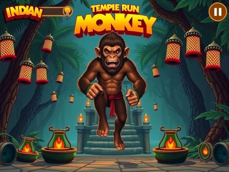 Temple Run Monkey Soundboard Interface