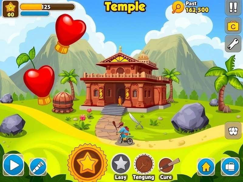 Temple Run iOS 3 गेमप्ले स्क्रीनशॉट