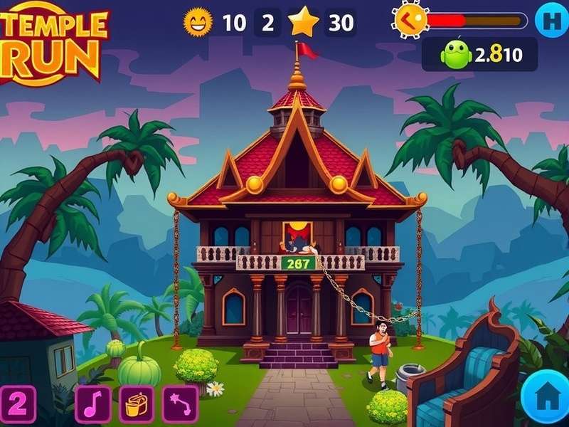 Temple Run 2 Lagged Gameplay