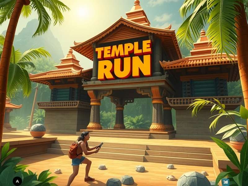 Temple Run Jungle Theme Gameplay