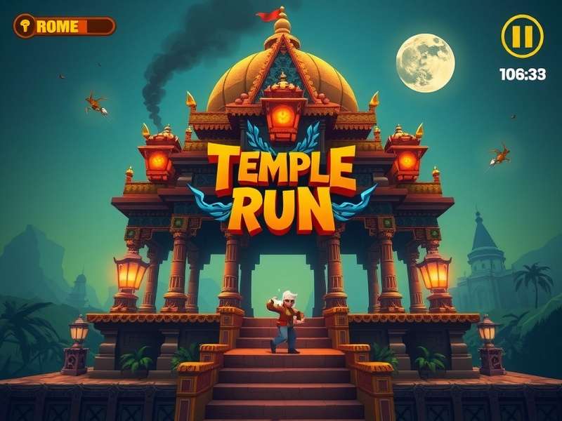 Temple Run Gameplay Screenshot