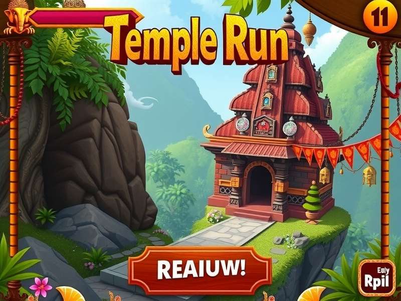 Temple Run Game Controls