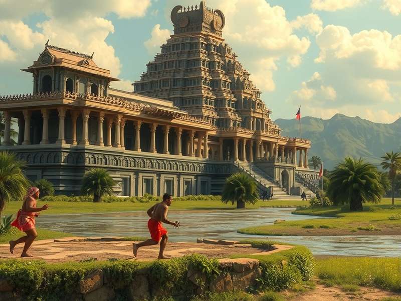 Temple Run 1 Game Over स्क्रीन