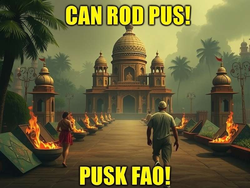 Temple Run मंदिर से भागता हुआ किरदार