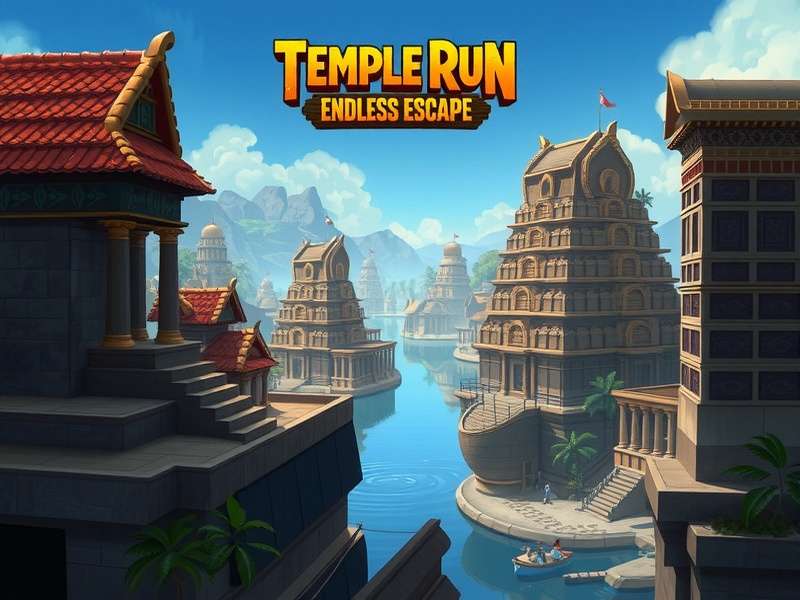 Temple Run 1 गेमप्ले स्क्रीनशॉट