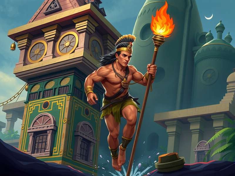 Temple Run 256x256 गेमप्ले
