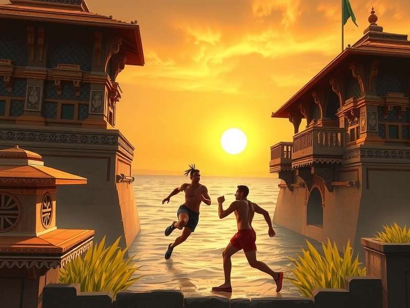 Temple Run Windows 7 गेमप्ले स्क्रीनशॉट