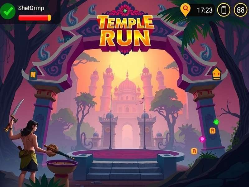 टेम्पल रन ऑफलाइन गेमप्ले