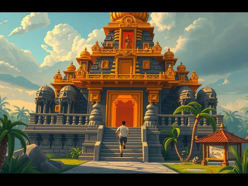 Temple Run Gameplay Screenshot