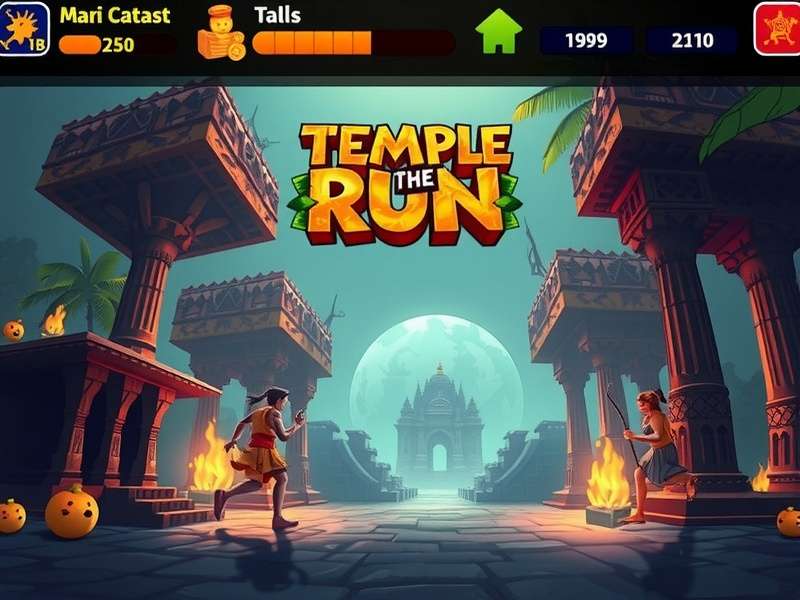 Temple Run Thedict गेमप्ले