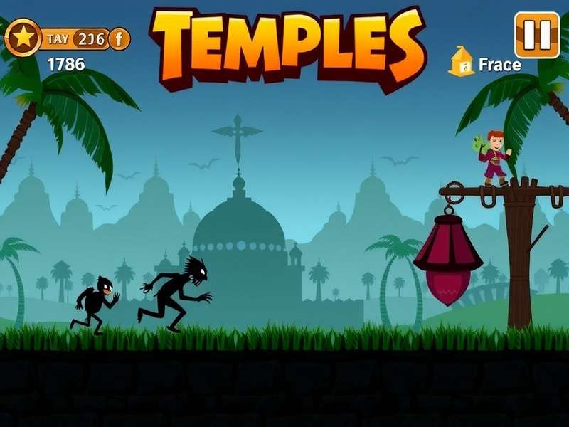 Temple Run 3 iOS 26 Gameplay Screenshot