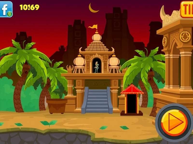 Temple Run Gameplay Screenshot